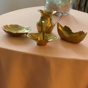 Brass decorative ( 4 pieces )